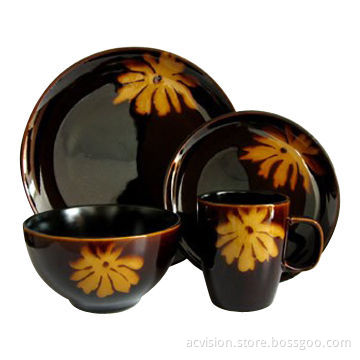 Ceramic dinnerware sets wholesale, cheap, good reputation factory